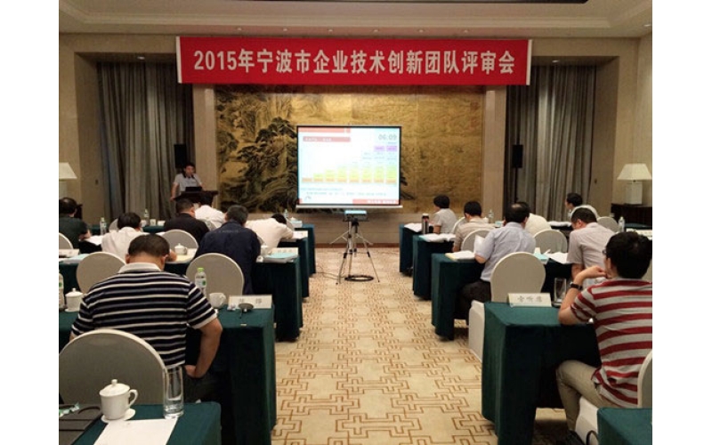 寧波柯力公司獲評(píng)“2015年寧波市企業(yè)技術(shù)創(chuàng)新團(tuán)隊(duì)”