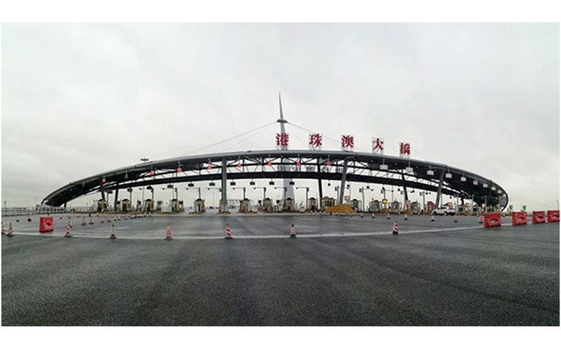港珠澳大橋完成電子不停車收費(fèi)系統(tǒng)聯(lián)調(diào)檢測(cè)