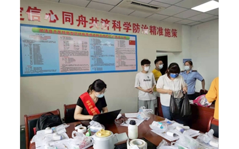 福建省計(jì)量院協(xié)助閩清縣市場(chǎng)監(jiān)督管理局 開(kāi)展“疫情防控”計(jì)量器具免費(fèi)檢測(cè)工作